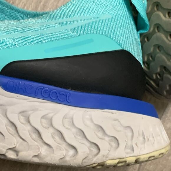 Kids Nike Epic‎ Phantom React Flyknit Mesh Slip On Sneakers Shoes - Picture 7 of 8